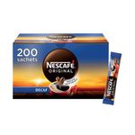 Nescafe Decaffeinated One Cup Sticks Coffee Sachets (Pack of 200) 12349814