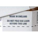 Acorn Big Bin Cardboard Recycling Bin 160 Litre 457x457x914mm (Pack of 5) 142958