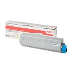 Oki C824 5K Toner Cartridge Yellow 47095701
