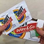 Shout Wipe + Go 12x12 Wipes Pack of 144 686661