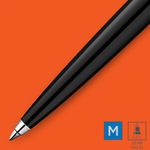 Parker Jotter Gel Pen Black Barrel Blue Ink 2140495
