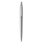 Parker Jotter Ballpoint Pen Medium Steel with Chrome Trim Blue 1953170