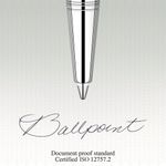 Parker Quink Ballpoint Pen Refill Medium Black Blister (Pack of 12) S0909550