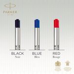 Parker Quink Ballpoint Pen Refill Medium Black Blister (Pack of 12) S0909550