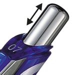 Pentel EnerGel Xm Retractable Gel Pen Medium Blue (Pack of 12) BL77-C