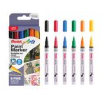 Pentel Paint Marker Fine Bullet Tip Assorted (Pack of 6) YMSP10/6-M