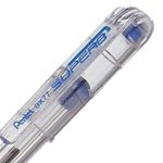 Pentel Superb Ballpoint Pen Fine Blue (Pack of 12) BK77-C