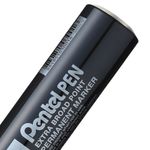 Pentel N50XL Marker Chisel Tip Black (Pack of 6) N50XL-A