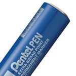 Pentel N50XL Marker Chisel Tip Blue (Pack of 6) N50XL-C