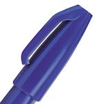Pentel Sign Pen Fibre Tip Blue (Pack of 12) S520-C