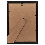 Hampton Frames Black Wood Certificate Frame Glass KENTA4GL