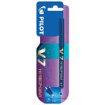Pilot V7 Hi-Tecpoint Ultra Rollerball Pen Fine Blue (Pack of 12) V703