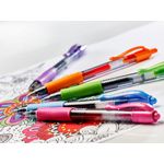 Pilot G-207 Retractable Gel Rollerball Pen 0.7mm Tip 0.39mm Line Red (Pack 12) - 41101202
