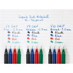 Pilot V5 Grip Liquid Ink Rollerball 0.3mm Blue (Pack of 12) 1021012003