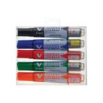 Pilot V-Board Master Drywipe Marker Bullet Ast Pack of 5 4902505358371