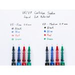 Pilot V5 Cartridge Rollerball Pen Fine Blue Pack of 10 4902505442803