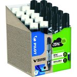 Pilot V-Board Master Drywipe 10 Mkr + 10 Rfls Blk Pack of 20WLT556275