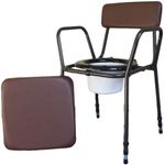 Aidapt Essex Height Adjustable Commode Chair VR161