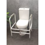 Aidapt Broadstairs Toilet Frame with Adjustable Height and Width VR202