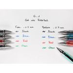 Pilot G107 Gel Ink Rollerball Pen Medium Black Pack of 12 G10701