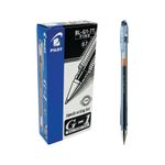 Pilot G107 Gel Ink Rollerball Pen Medium Black Pack of 12 G10701