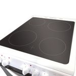 Statesman Electric Cooker Double Oven 50cm White EDC50W