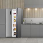 Statesman American Side by Side Fridge Freezer Inox SBS177X