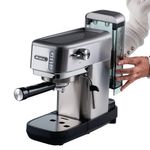 Ariete Metal Slim Espresso Coffee Maker Brushed Stainless Steel AR1380