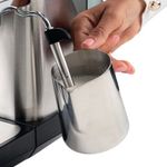 Ariete Metal Slim Espresso Coffee Maker Brushed Stainless Steel AR1380