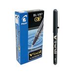 Pilot V-Ball Rollerball Pen Fine Black (12 Pack) BLVB7-01