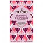 Pukka Elderberry/Echinacea Organic Herbal Tea Bags (Pack of 20) 05060229011480