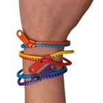 Zip Fidget Bracelet Assorted 200x8x8mm (Pack of 3) ZIP3