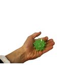 Flashing LED Crystal Shaped Ball Light 60mm Diameter Battery Operated SFCB
