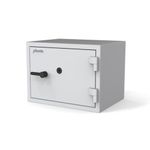 Phoenix Fortress High Security Safe Size 3 46L + Key Lock White SS1453K