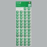 Royal Mail Second Class Postage Stamp Sheet (Pack of 50) BBS2