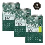 Pukka Pad Recycled Shorthand Jotta Pad Green (Pack of 3) RCSHRT160