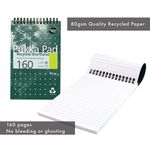 Pukka Pad Recycled Shorthand Jotta Pad Green (Pack of 3) RCSHRT160