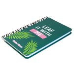 Pukka Planet Soft Cover Notebook Leaf it With Me 9765-SPP