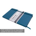 Pukka Pad Signature Soft Cover Notebook A5 215x135mm 192 Pages Teal 7752-SIG