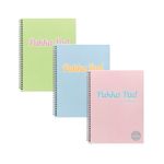 Pukka Pad Pastel Jotta Pad A4 Assorted (Pack of 3) 2010-PST
