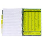 Pukka Pad Recycled Project Book A4 Green (Pack of 3) 6050-REC