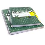Pukka Pad Recycled Project Book B5 Green (Pack of 3) 6052-REC