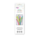 Pukka Party Flexible Drinking Straws Assorted (Pack of 24) PTY580