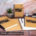 Pukka Pad Kraft Jotta Notebook A4 (Pack of 3) 9565-KRA