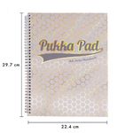 Pukka Pad Haze Jotta A4+ Assorted (Pack of 3) 9865AST-HZE