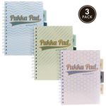 Pukka Pad Haze Project Book A5 Assorted (Pack of 3) 9874AST-HZE