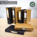 Pukka Recycled Lever Arch A4 Kraft (10 Pack) RF-9483