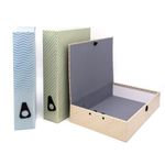 Pukka Pad Haze Foolscap Box File Assorted (Pack of 3) 9883AST-HZE