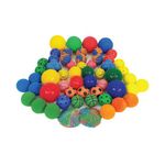 Playsense Little Ball Pack Assorted Size and Colours (Pack of 56) EY-31202-000K