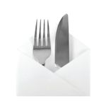 Tablin Napkins 40cm 8 Fold White (Pack of 500) 4048WH